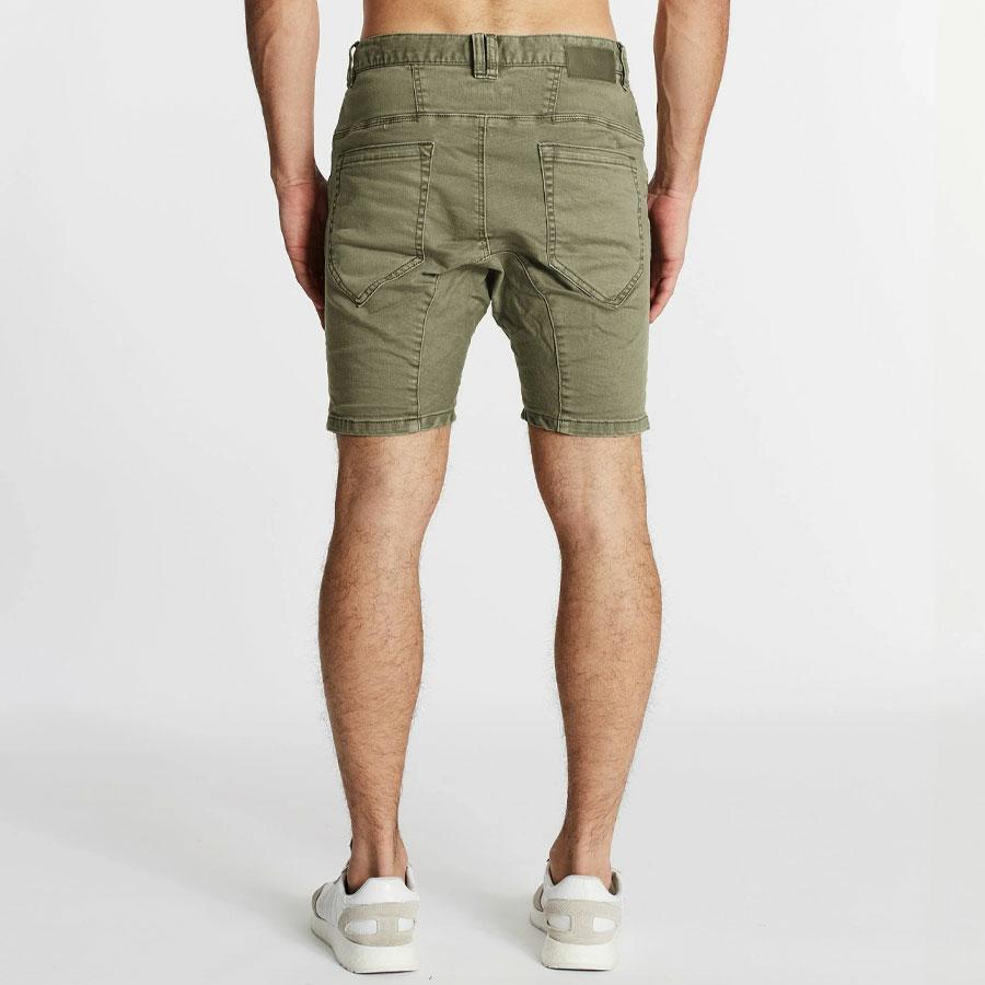 HELLCAT DENIM SHORT KHAKI