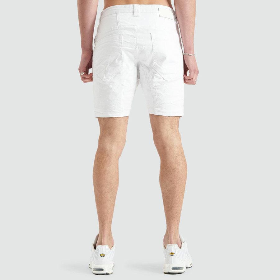 HELLCAT DENIM SHORT WHITE