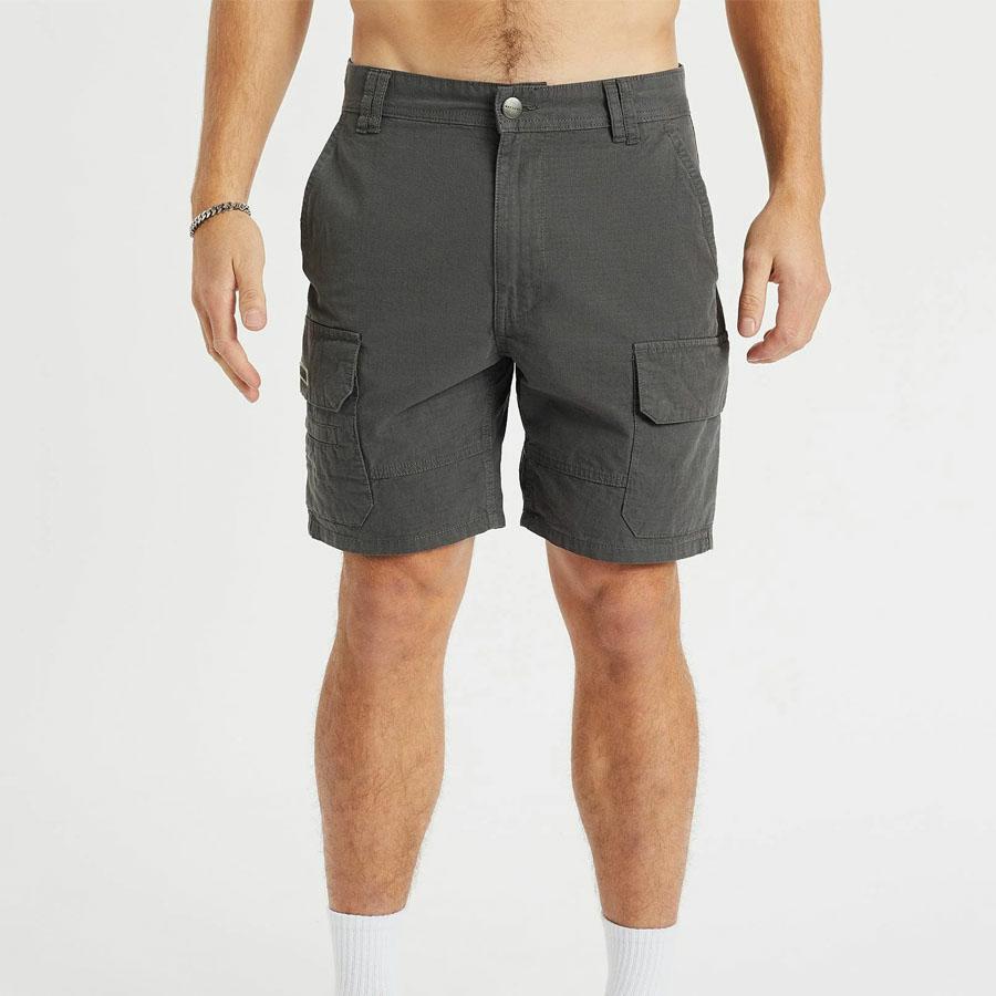 OVERLAND CARGO SHORT CHARCOAL