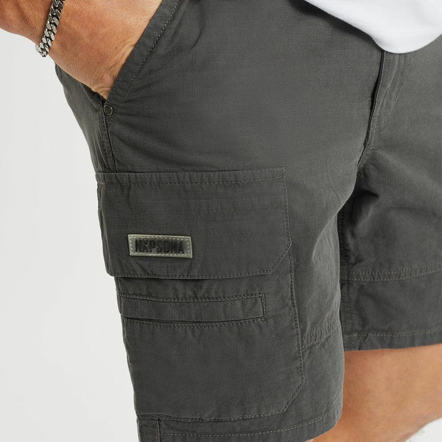 OVERLAND CARGO SHORT CHARCOAL