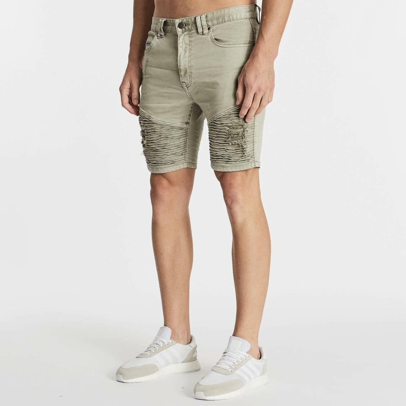 SPITFIRE DENIM SHORT SILVER GREEN