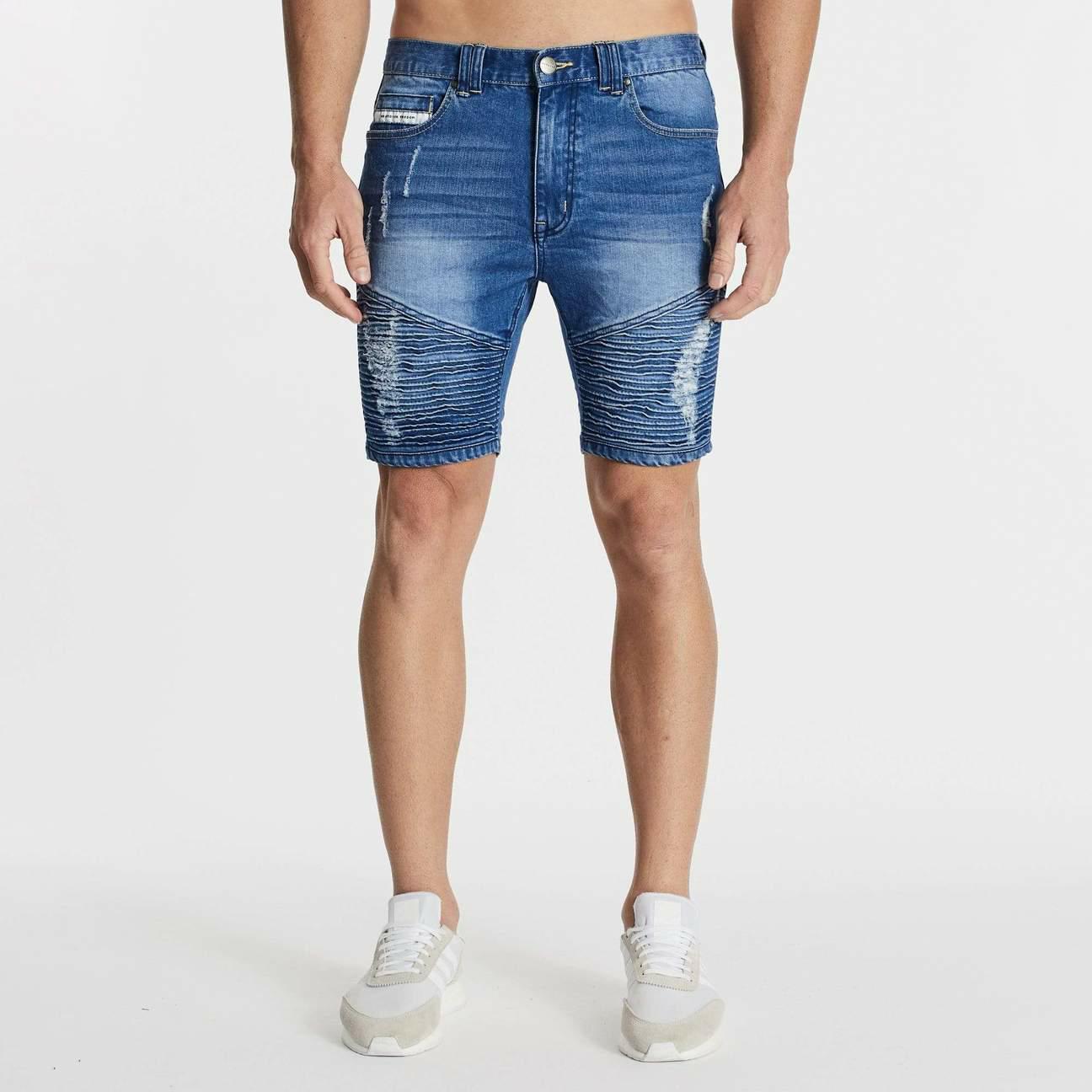 SPITFIRE DENIM SHORT WASHBURN BLUE