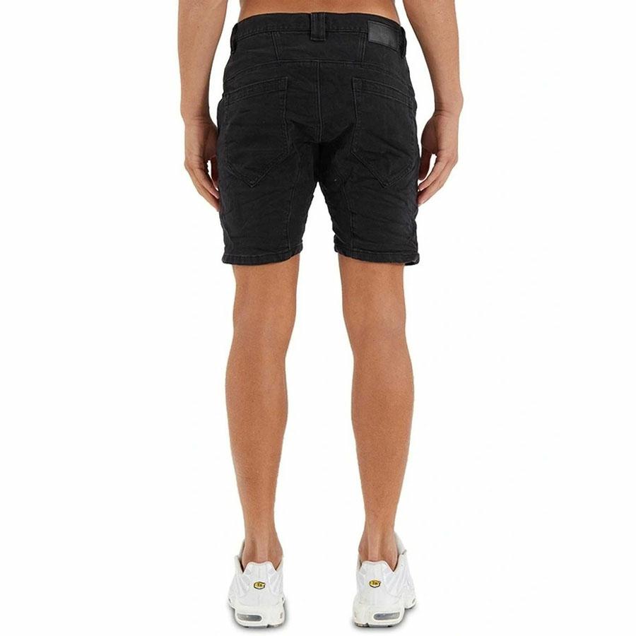 VIPER DENIM SHORT BLACK