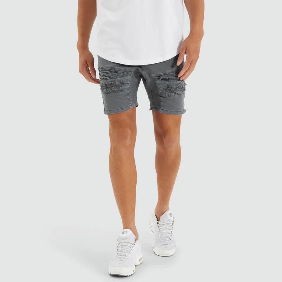 VIPER DENIM SHORT IRON GATE