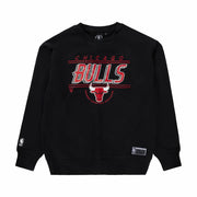 LOGAN FLEECE CREW BULL BLACK