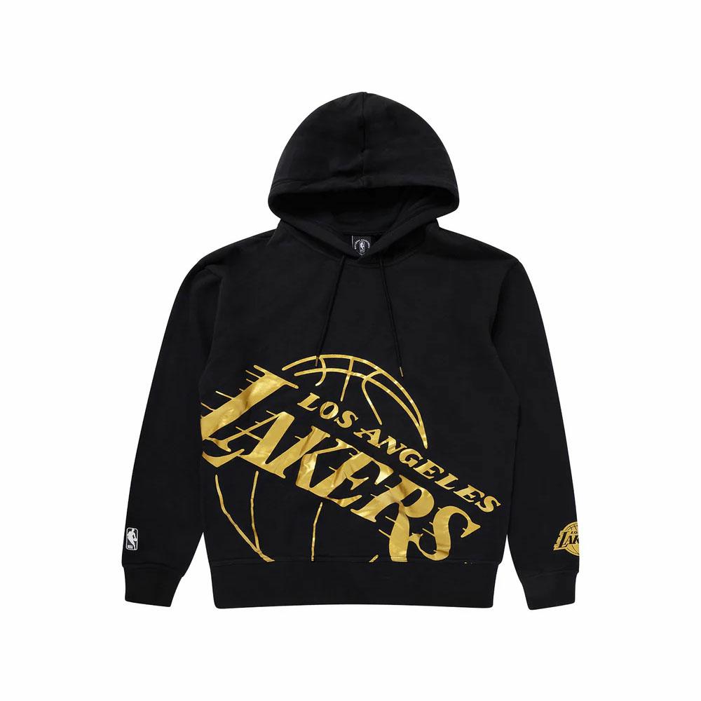 ABBOTSFORD FLEECE HOODY L BLACK