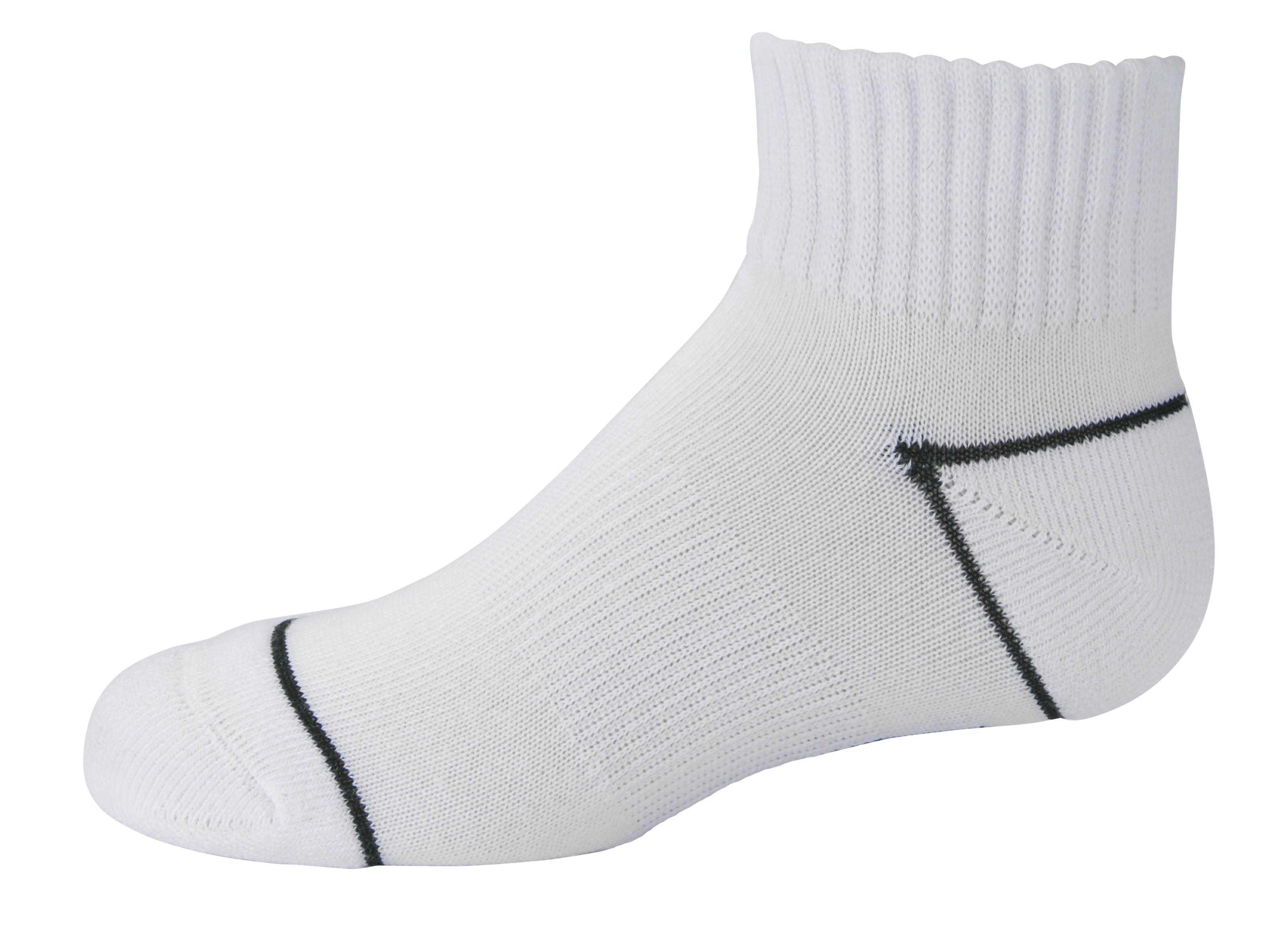 SP QUARTER CUT 3PK WHITE