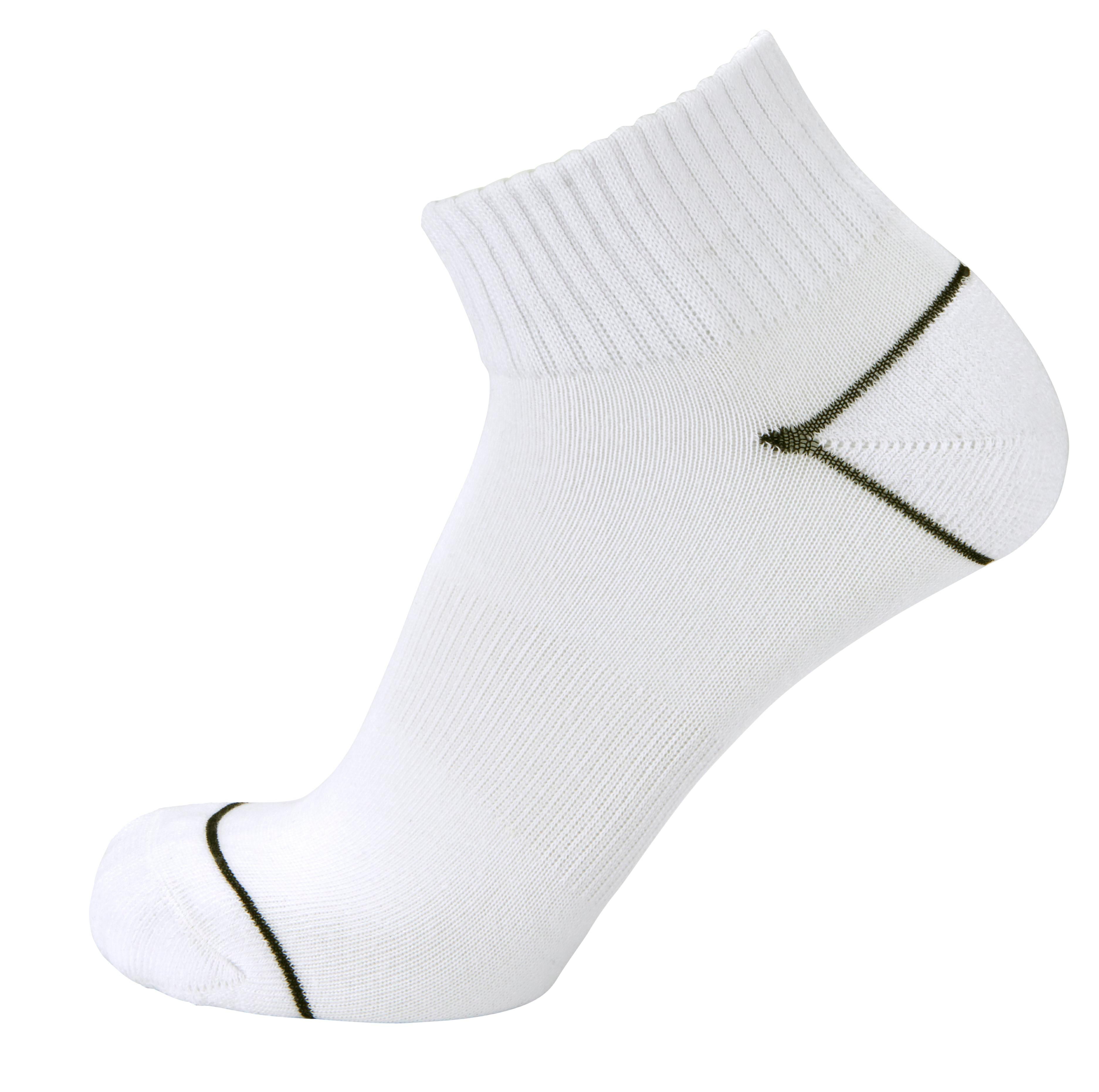 SP QUARTER CUT 3PK WHITE