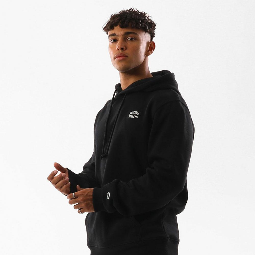 ORIGINALS SMALL ARCH HOOD BLACK
