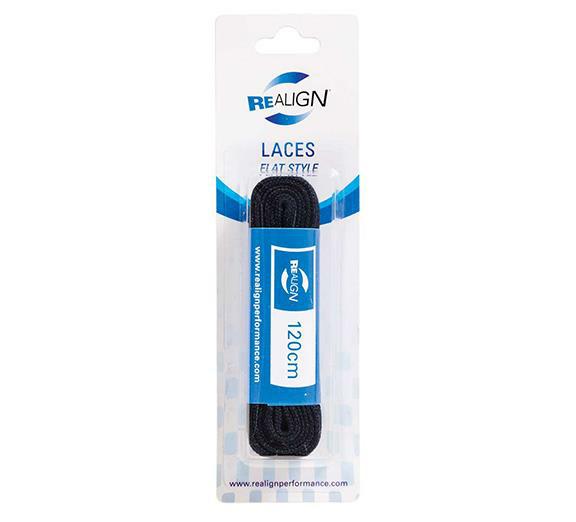 FLAT LACES 120CM BLACK
