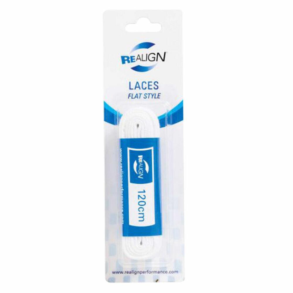 FLAT LACES 120CM WHITE
