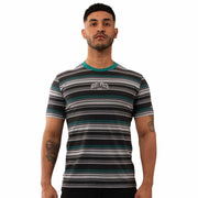 BIG SUR STRIPE TEE MUD