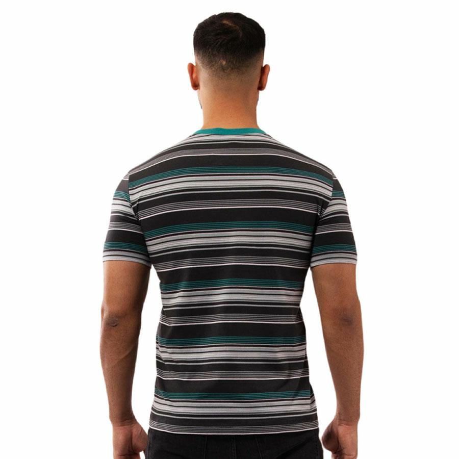 BIG SUR STRIPE TEE MUD