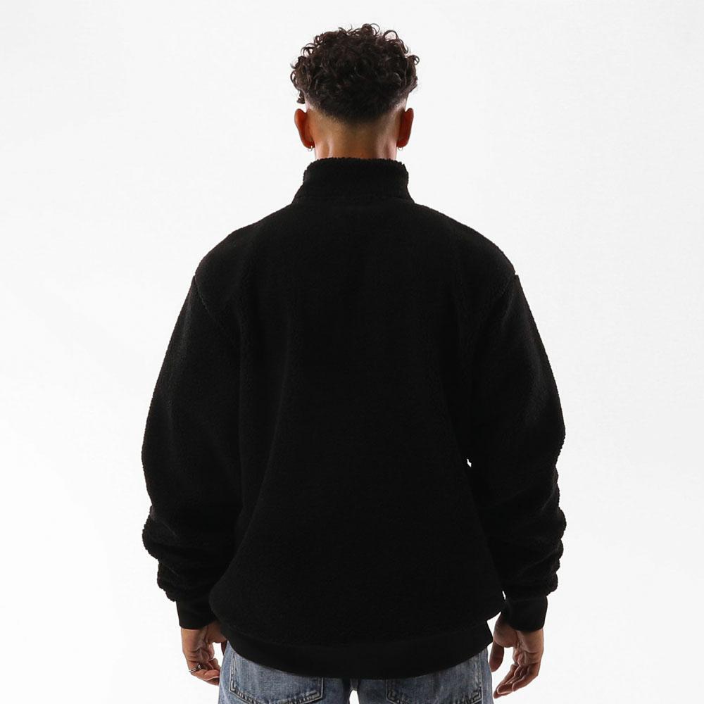 VORTEX QUARTER ZIP SHERPA BLACK