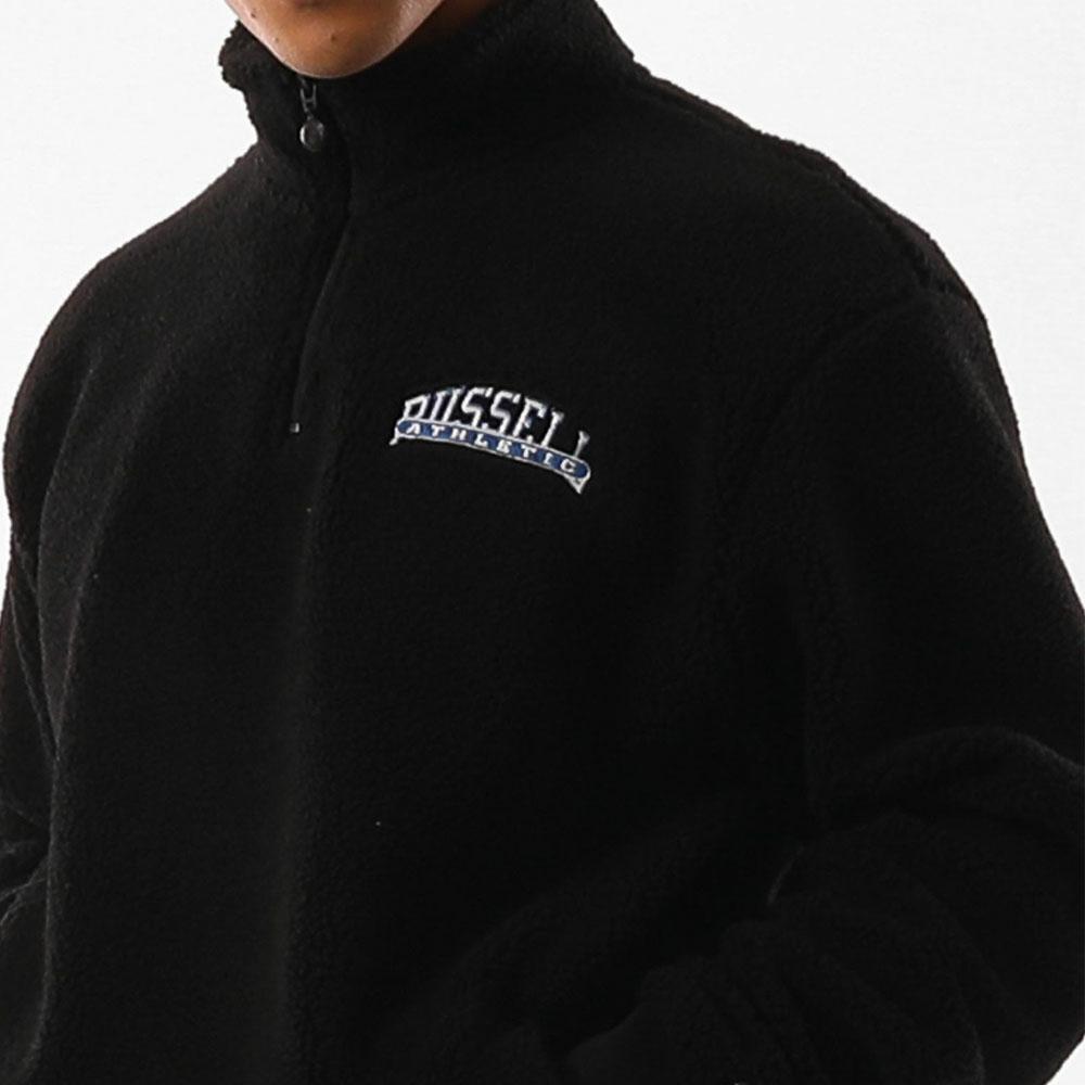 VORTEX QUARTER ZIP SHERPA BLACK
