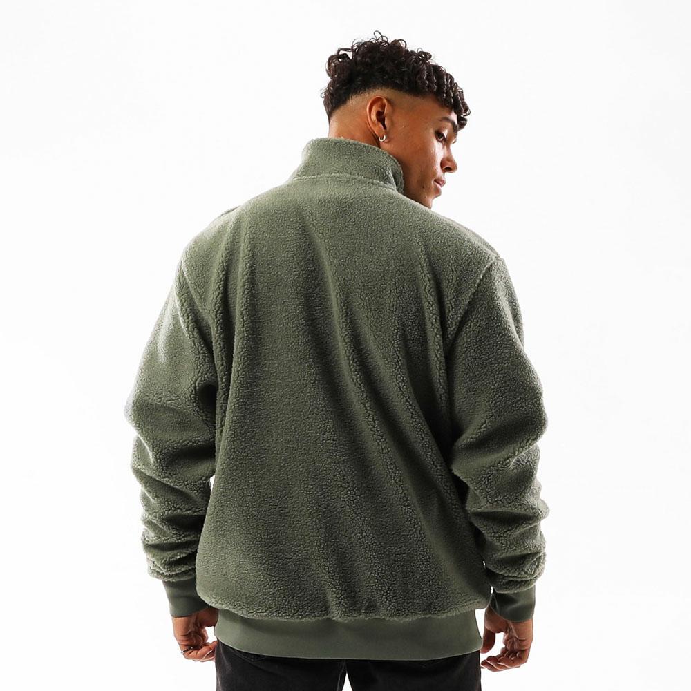 VORTEX QUARTER ZIP SHERPA SHALLOW GREEN