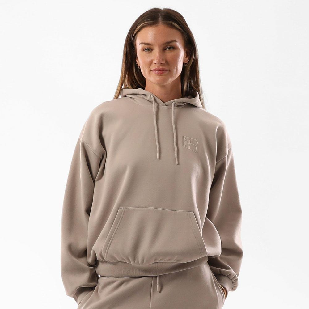INLAY LOGO HOODIE CLOUD