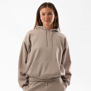 INLAY LOGO HOODIE CLOUD