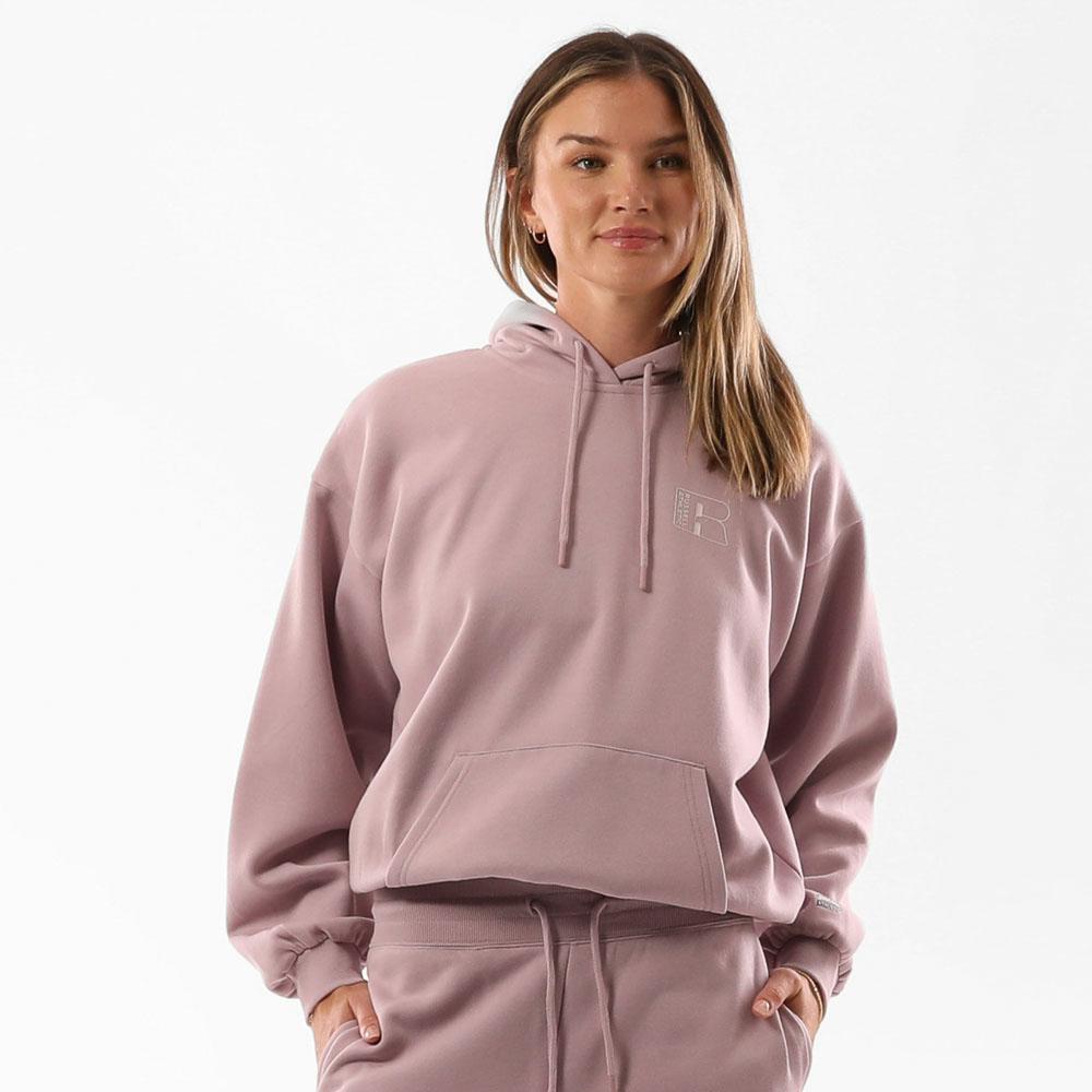 INLAY LOGO HOODIE ROSEY
