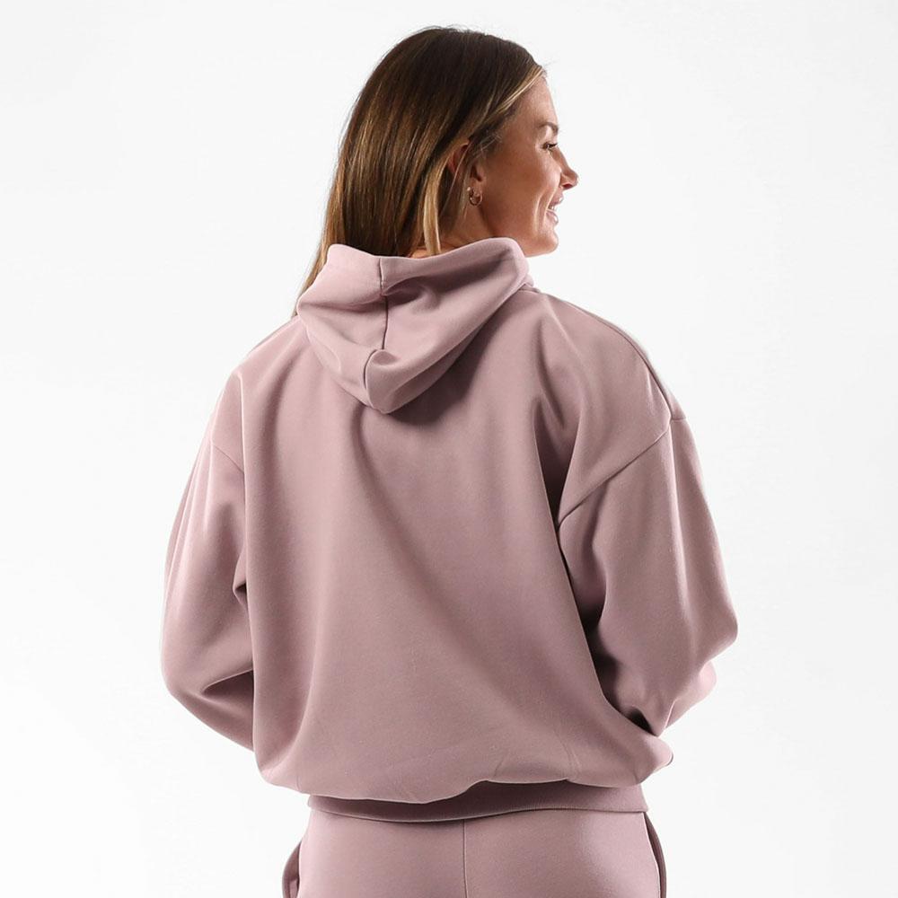 INLAY LOGO HOODIE ROSEY