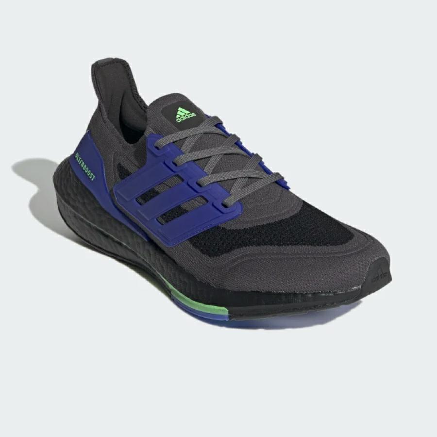 ULTRABOOST 21 GREFIV/CBLACK/SCRGRN
