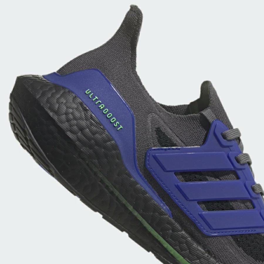 ULTRABOOST 21 GREFIV/CBLACK/SCRGRN