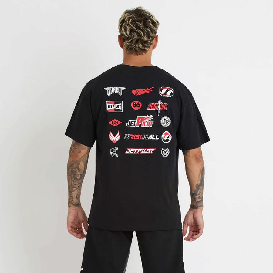 RISK IT ALL SS TEE BLACK