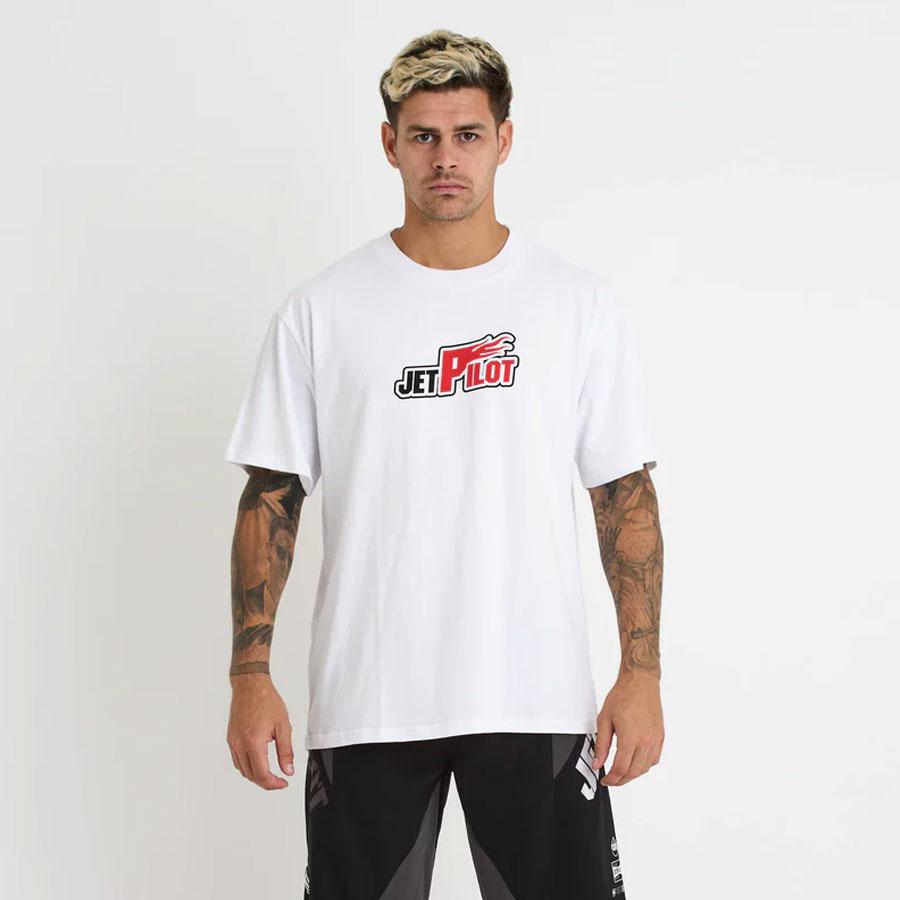 RISK IT ALL SS TEE WHITE
