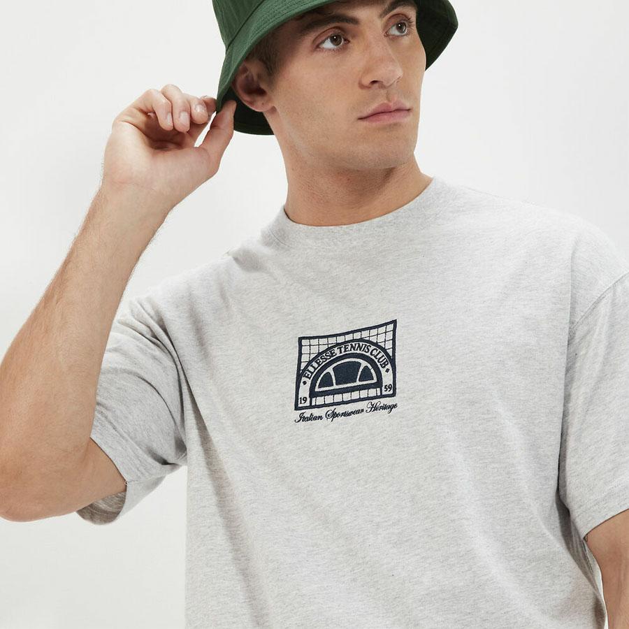 ENTRADA TEE GREY MARBLE