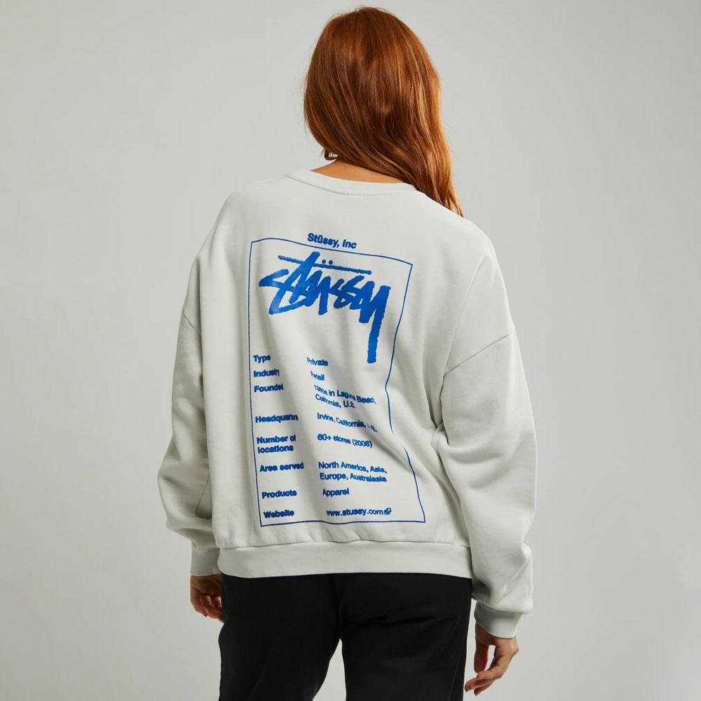 WIKI OS CREW PIGMENT WASHED WHITE