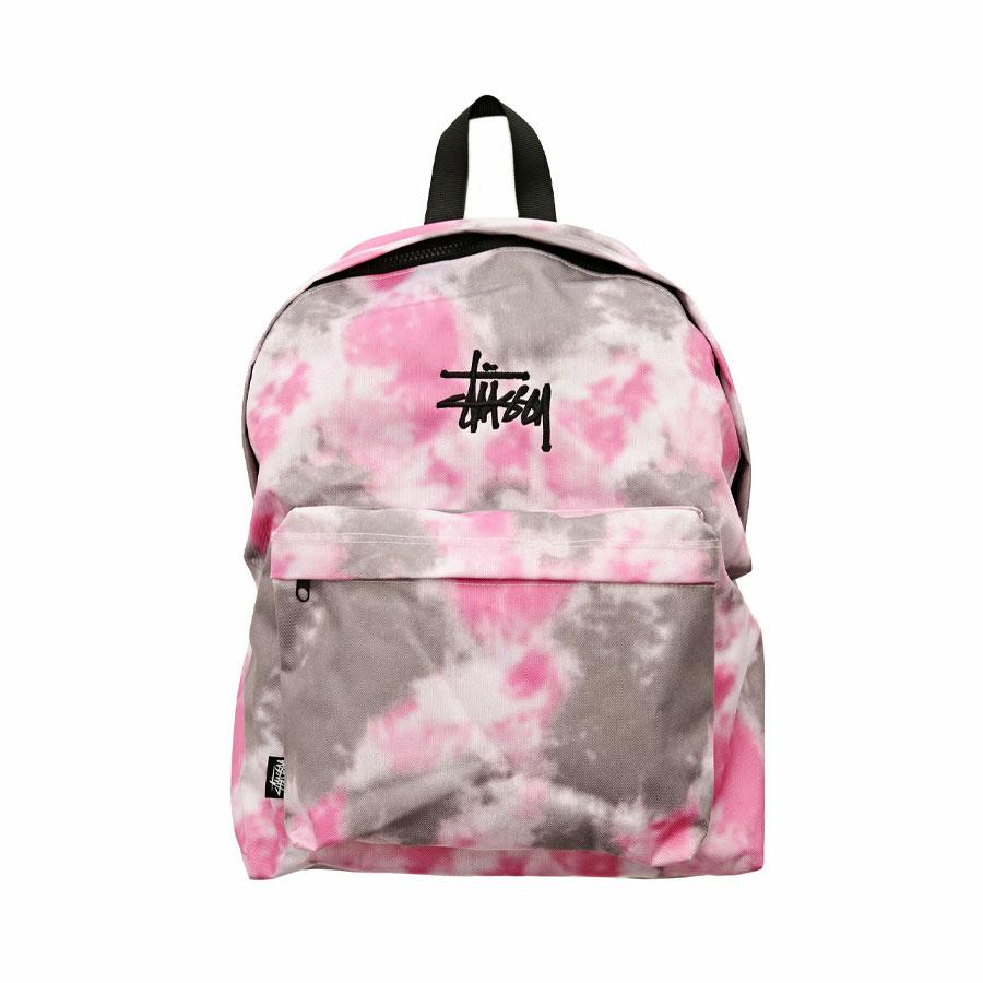 TIEDYE BACKPACK RASPBERRY/DUSTY GREE
