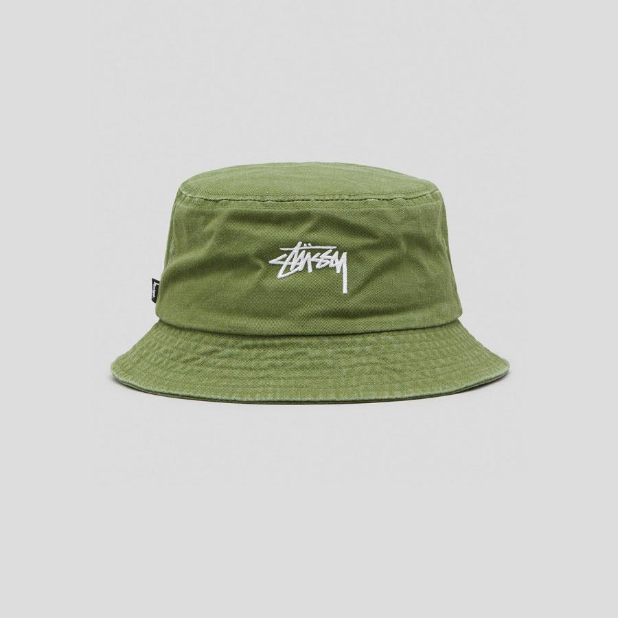 STOCK BUCKET HAT MOSS