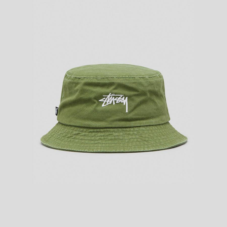 STOCK BUCKET HAT MOSS