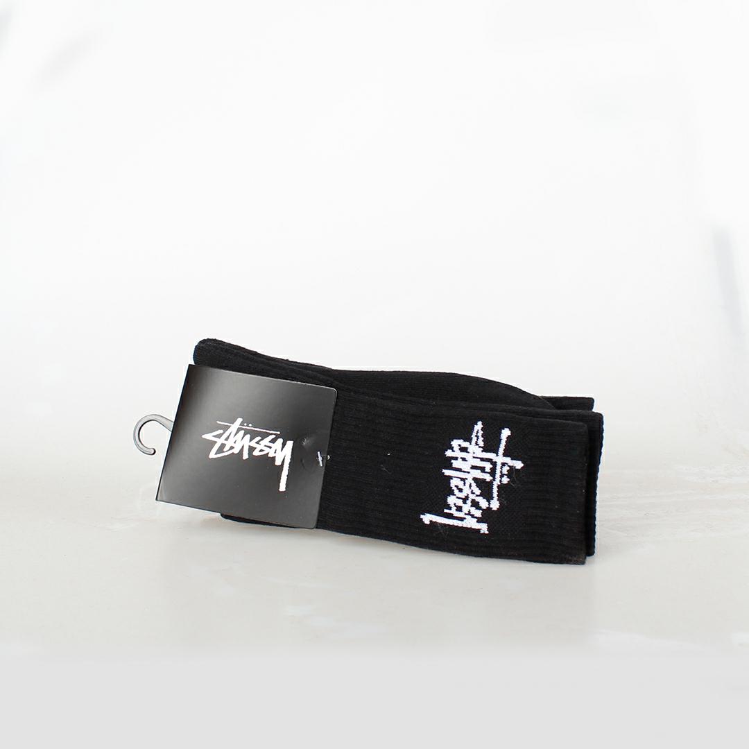 MENS GRAFFITI CREW SOCK 3 BLACK