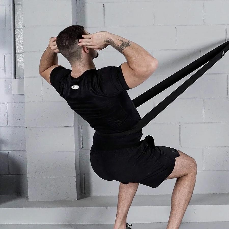 STRETCH BAND S-M DARK GREY