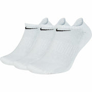 TRAINING NO-SHOW SOCKS (3 WHITE/BLACK