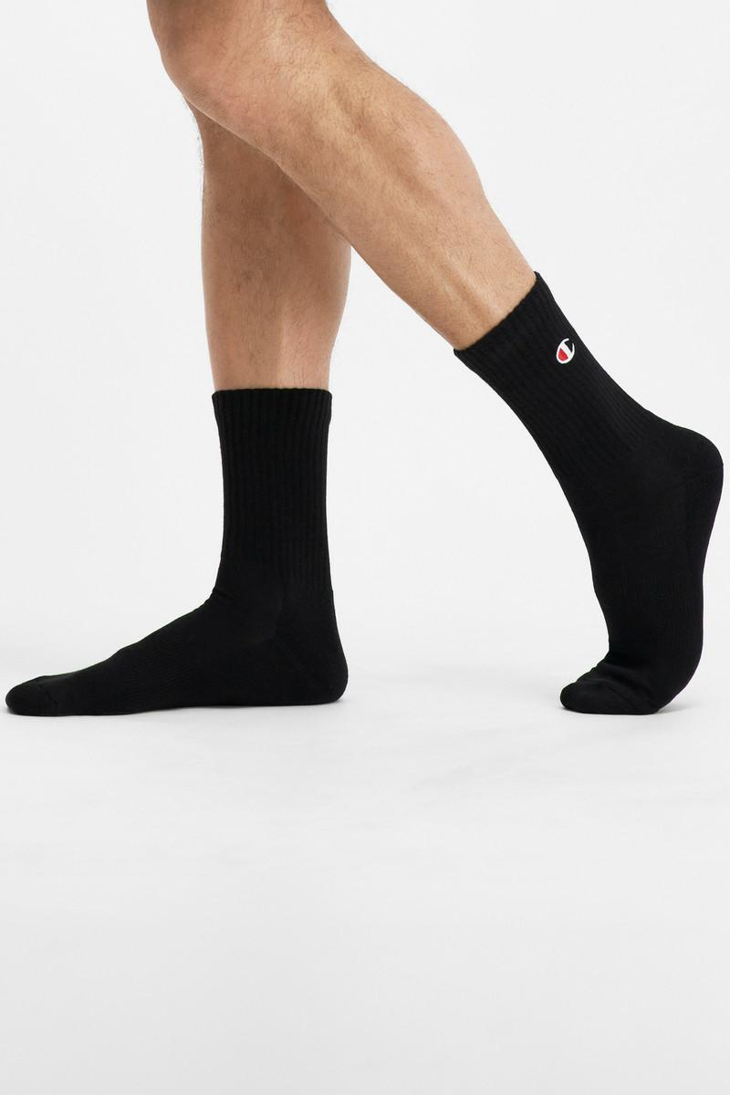 LFS C-LOGO CRW 3PK BLK