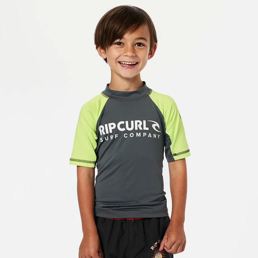 SHOCK UPF S/S-BOY LIME