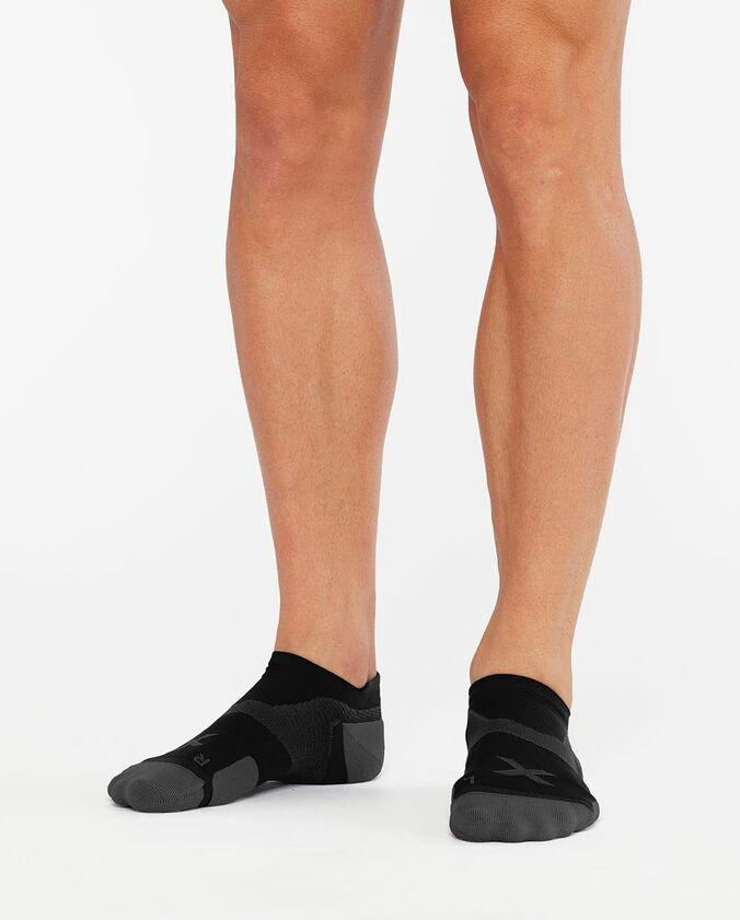 2XU NO SHOW CUSHION BLACK/TITANIUM