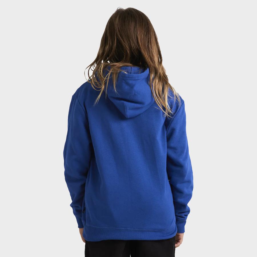 OG SCRIPT POP HOOD DARK COBALT
