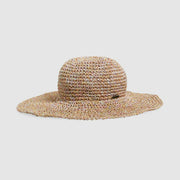 RAINBOW STRAW HAT MULTI