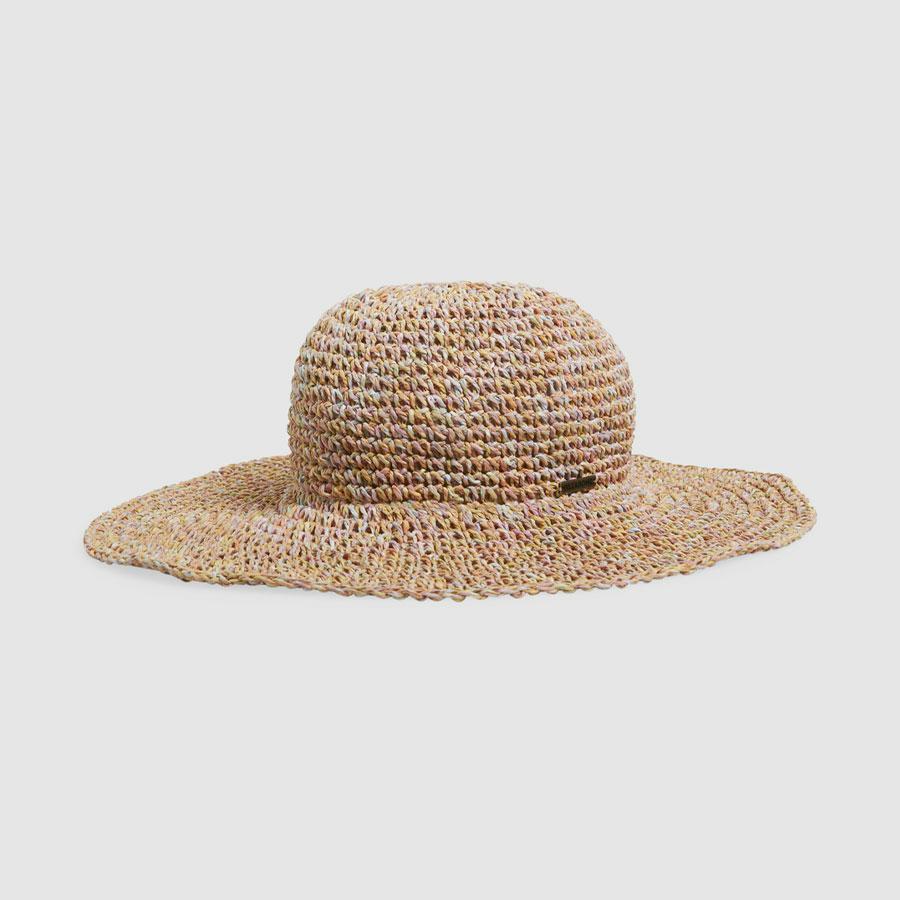 RAINBOW STRAW HAT MULTI
