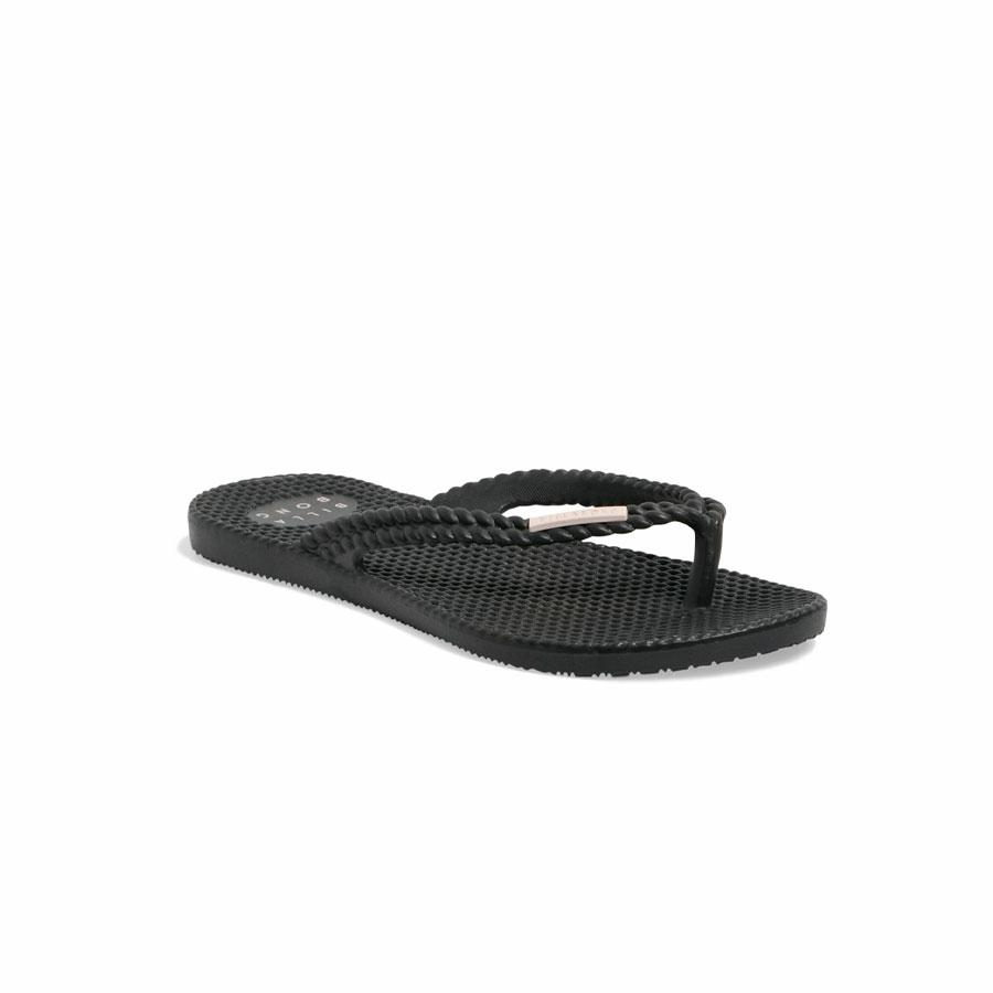 KICKS THONG BLACK