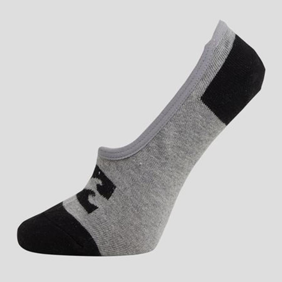 INVISIBLE SOCK BOX SET GREY MARLE