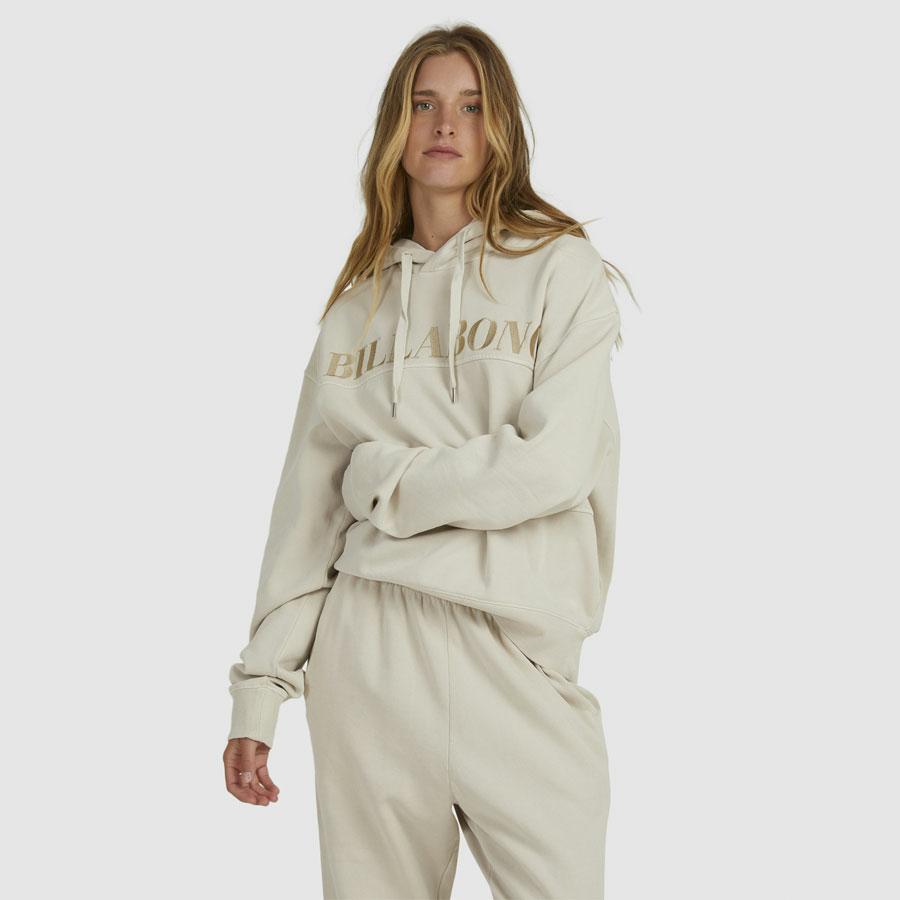 BASELINE POP HOOD WHITE SAND