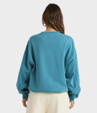 SURF HIGH KENDALL CREW DEEP TEAL