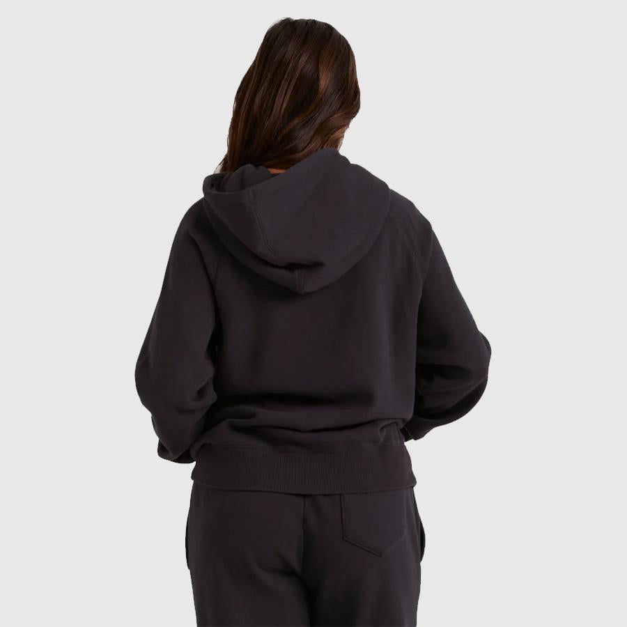 SOCIETY POP HOOD BLACK SANDS