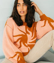 SUNSWIRL SWEATER DOESKIN