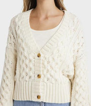 MONTANA CARDIGAN SALT CRYSTAL
