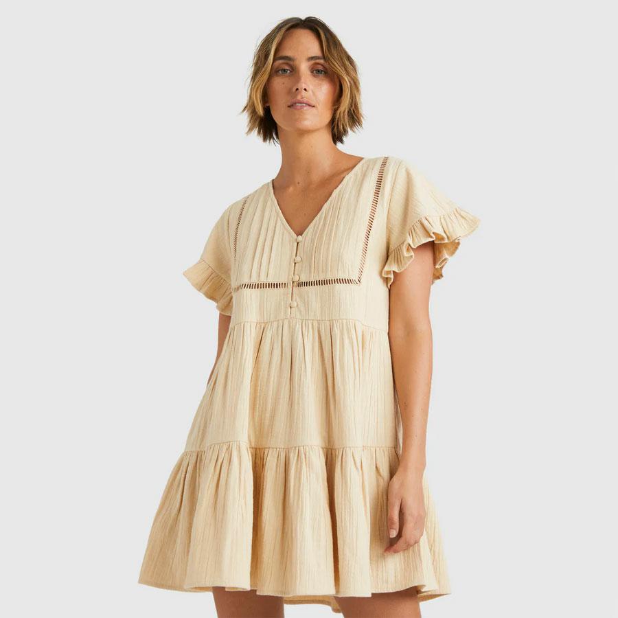 CAMDEN DRESS ALMOND